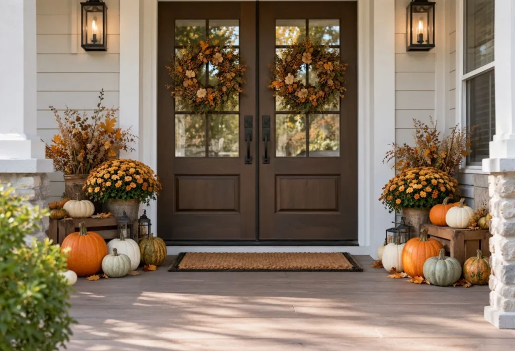 Pumpkin Doorstep Clusters