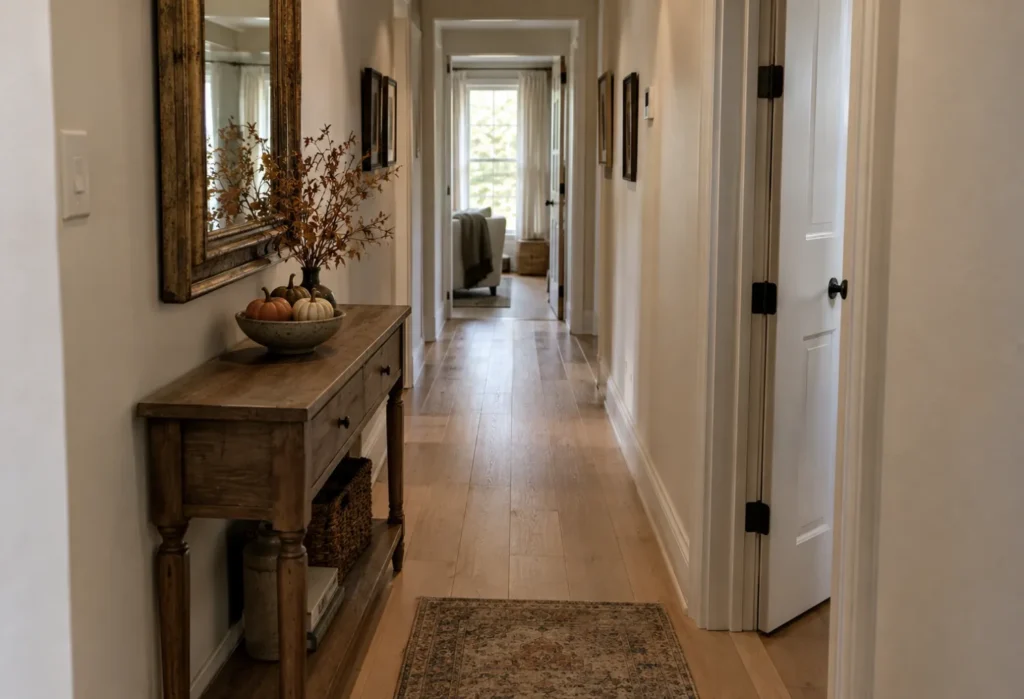 Real-Scenario Narrow Hallway Display