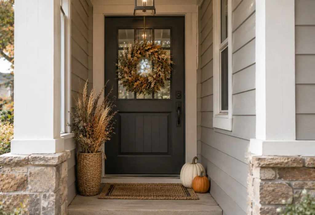 Real-Scenario Small Covered Porch