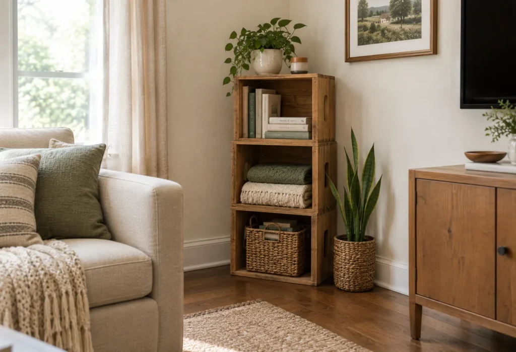 Repurposed Wooden Crates