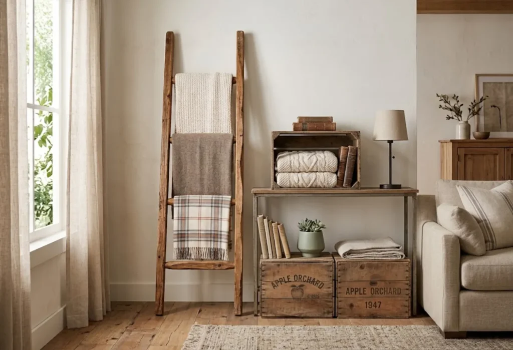 Repurposed Wooden Crates