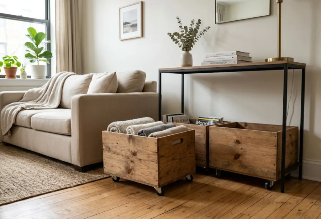  Rolling Storage Crates