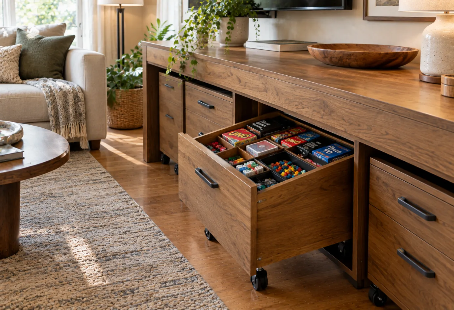 Rolling Storage Drawers