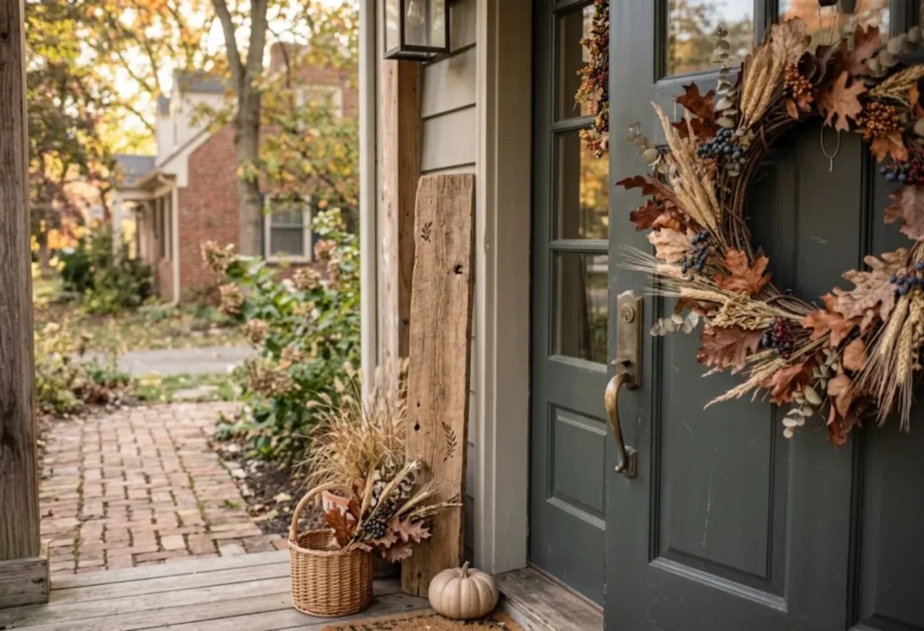 Rustic Wood Welcome Sign
