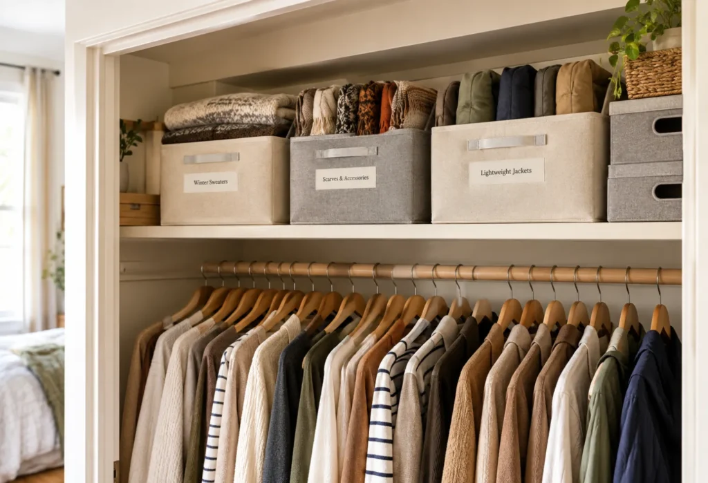 Seasonal Clothing Bins