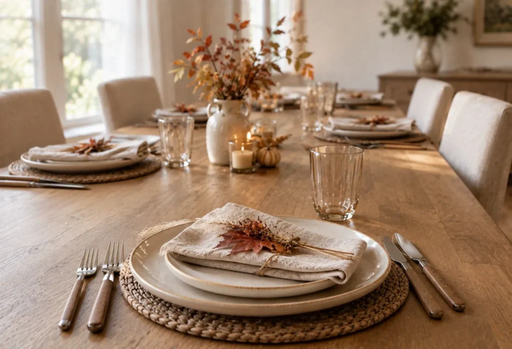 Set Out Individual Mini Place Settings