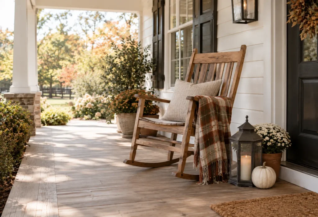 Simple Farmhouse Rocking Chair