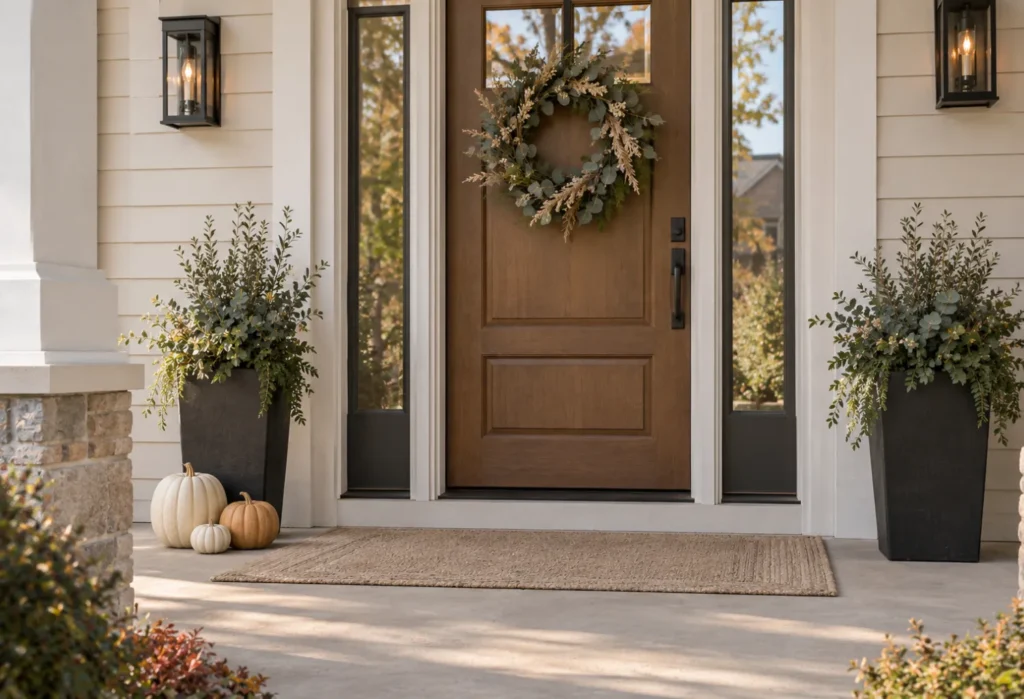 Simple Modern Fall Entry