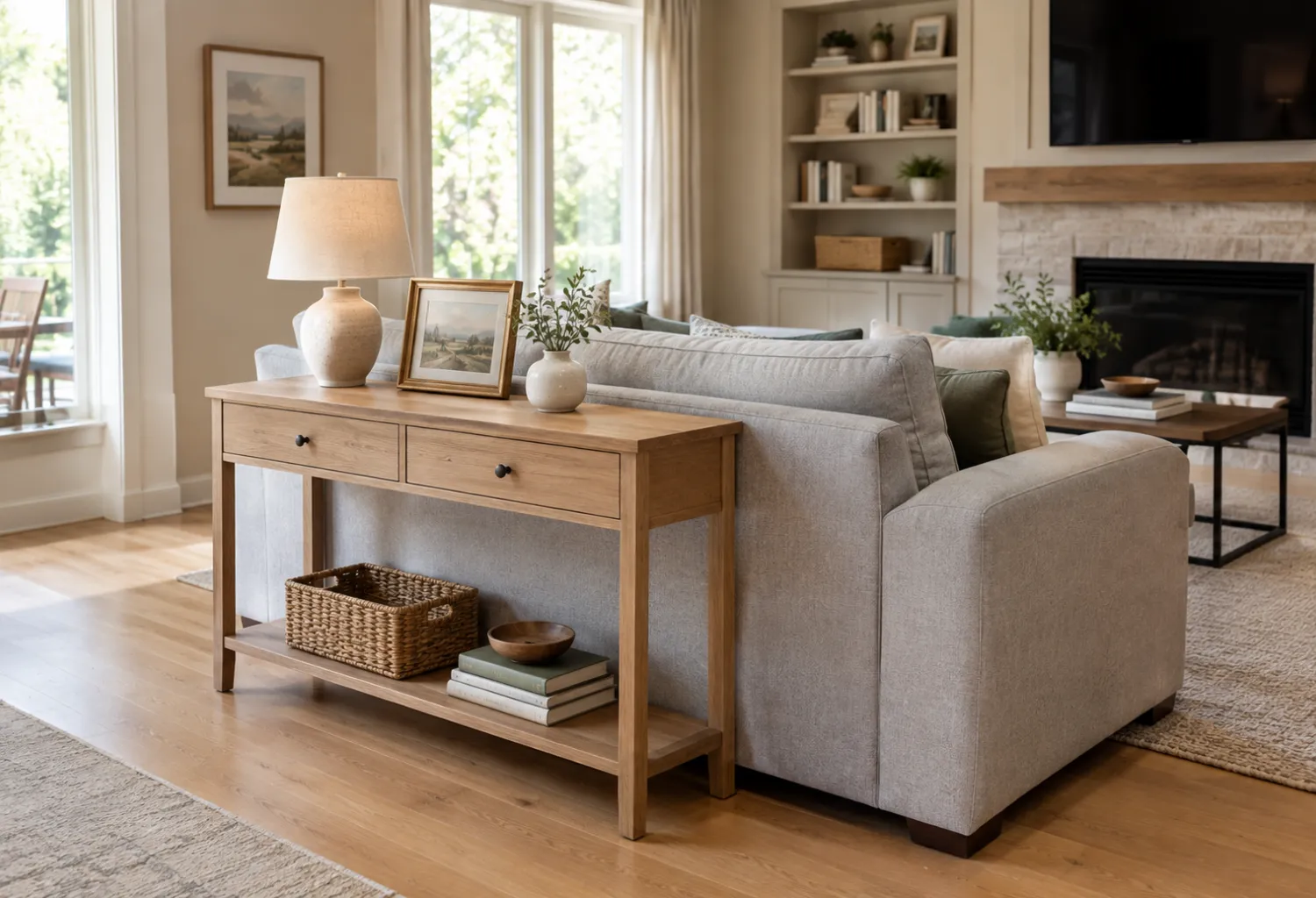 Slim Console Table