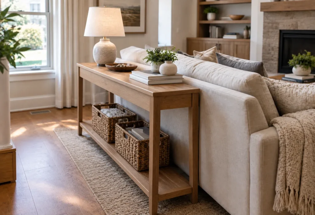 Slim Console Table
