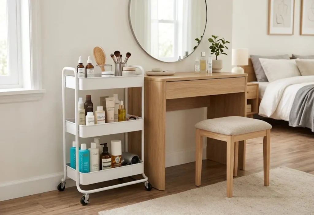  Slim Rolling Cart