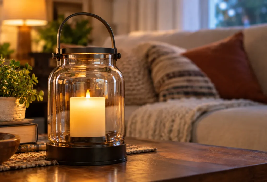 Small Glass Lantern