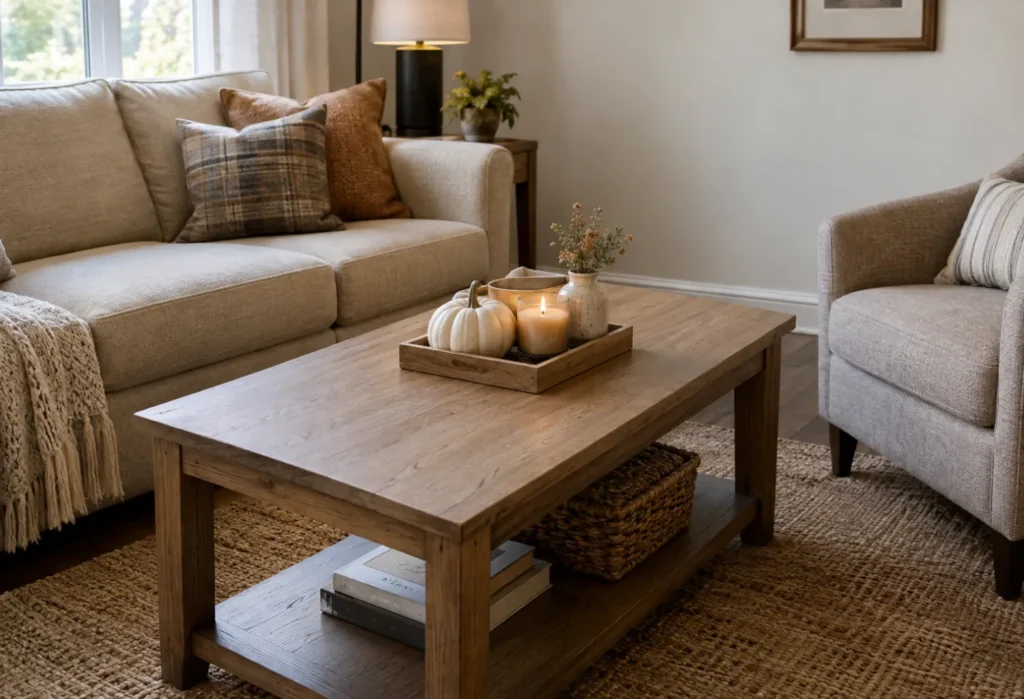 Small Tray for a Compact Living Room