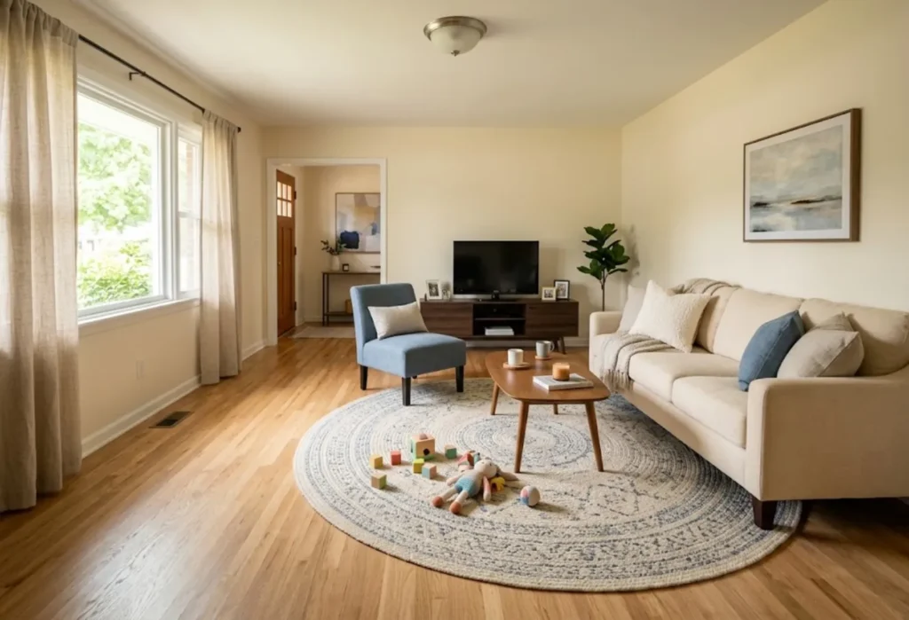 Sofa With Open Space