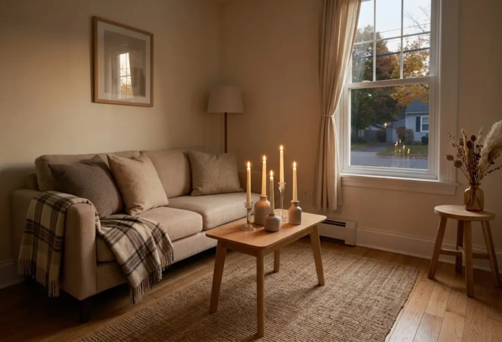 Soft Candlelight Corners