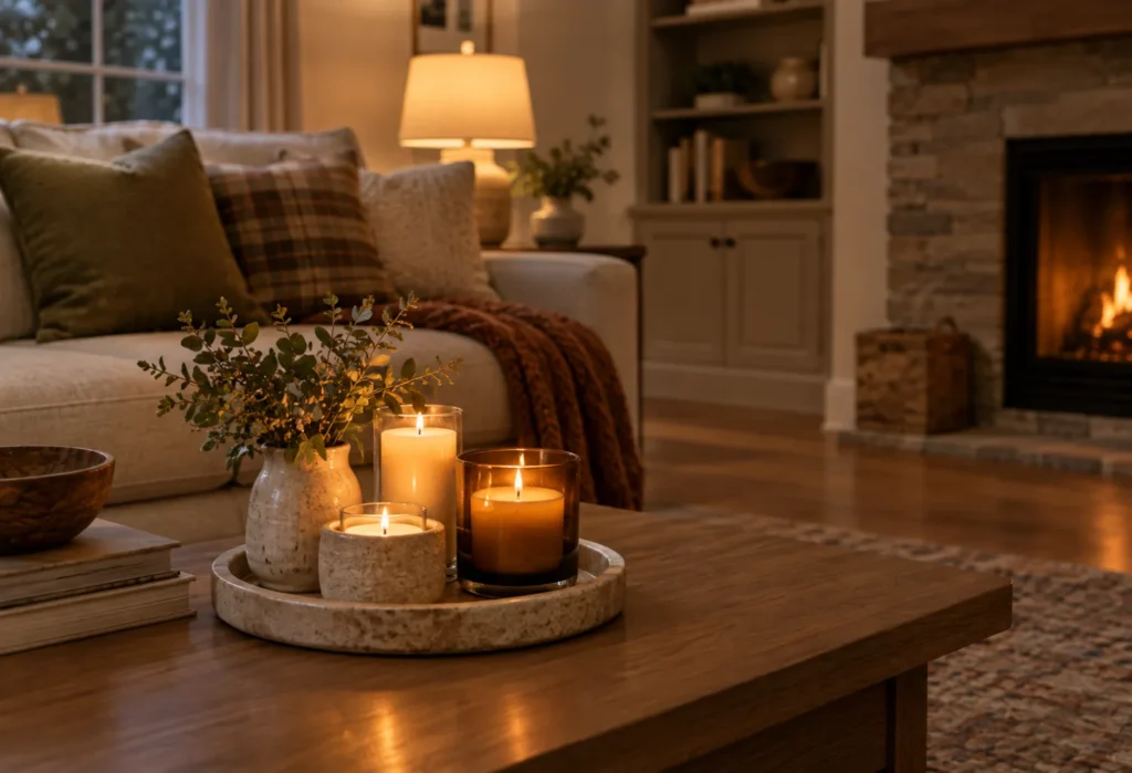 Soft Candlelight Display
