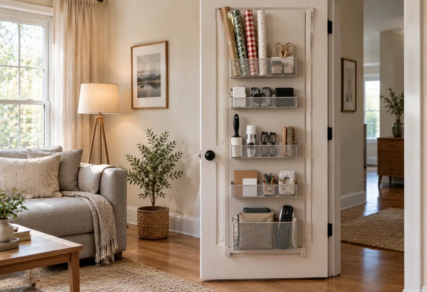 Storage Behind the Door