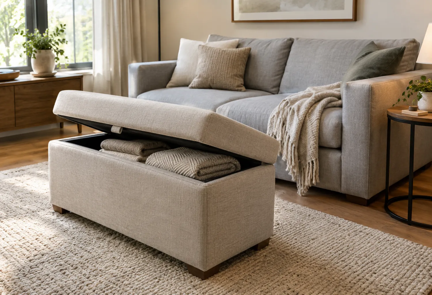 Storage Ottoman