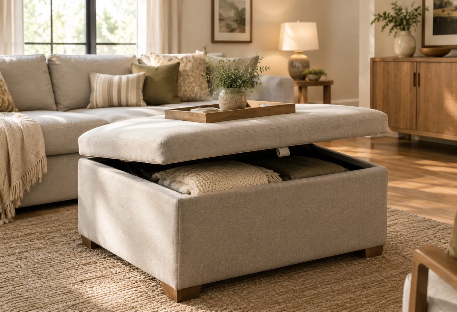 Storage Ottoman