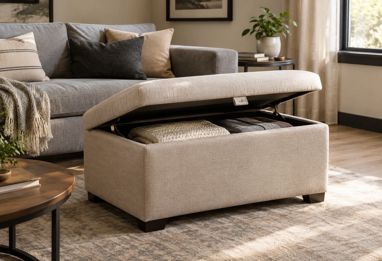 Storage Ottoman