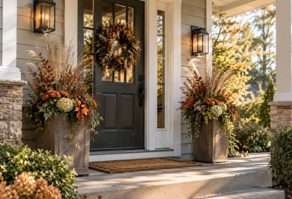 Tall Fall Planters