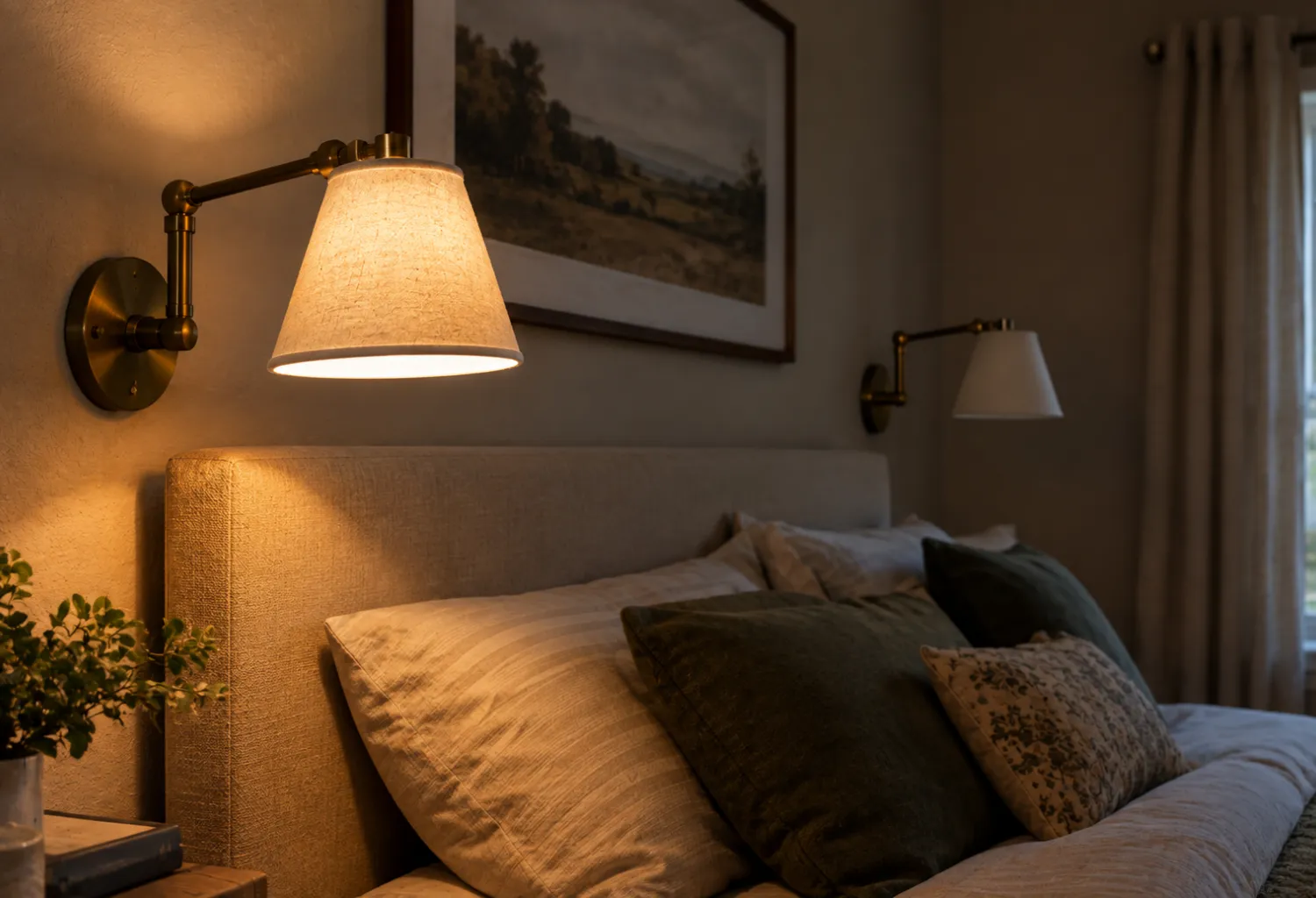 Two Distinct Reading Lights