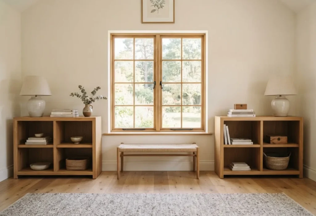 Two Half-Height Units Instead of One Tall Bookcase