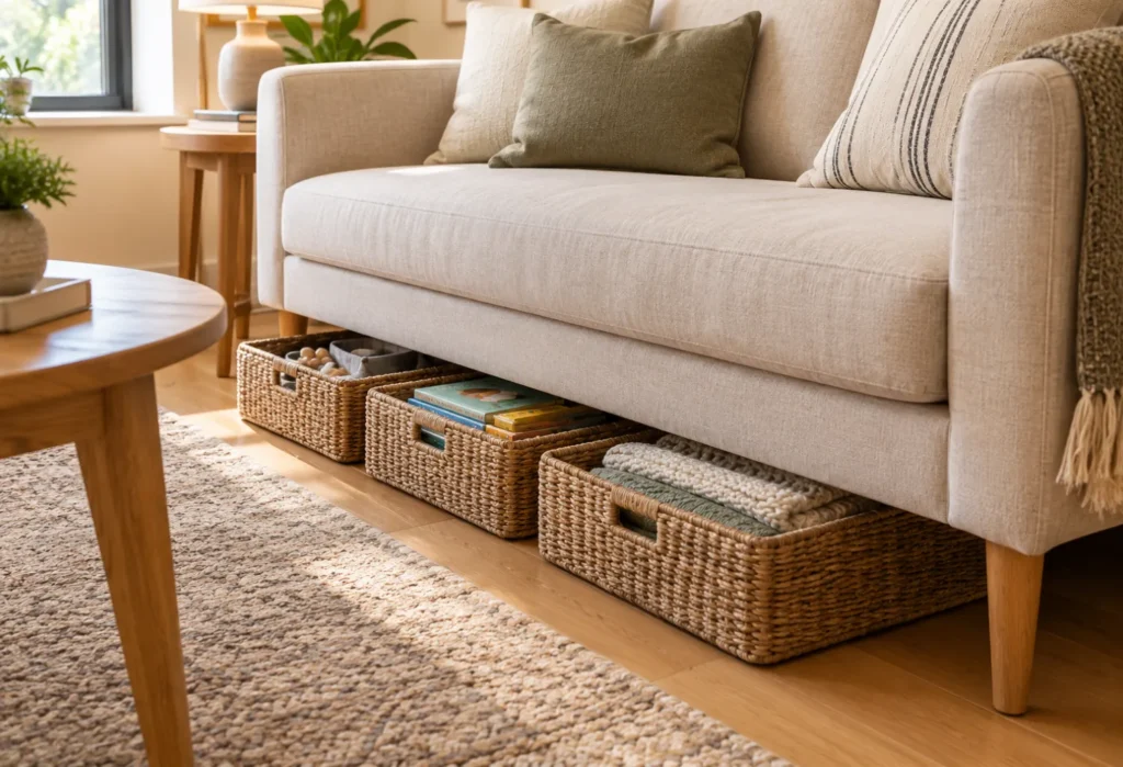 Under-Sofa Baskets