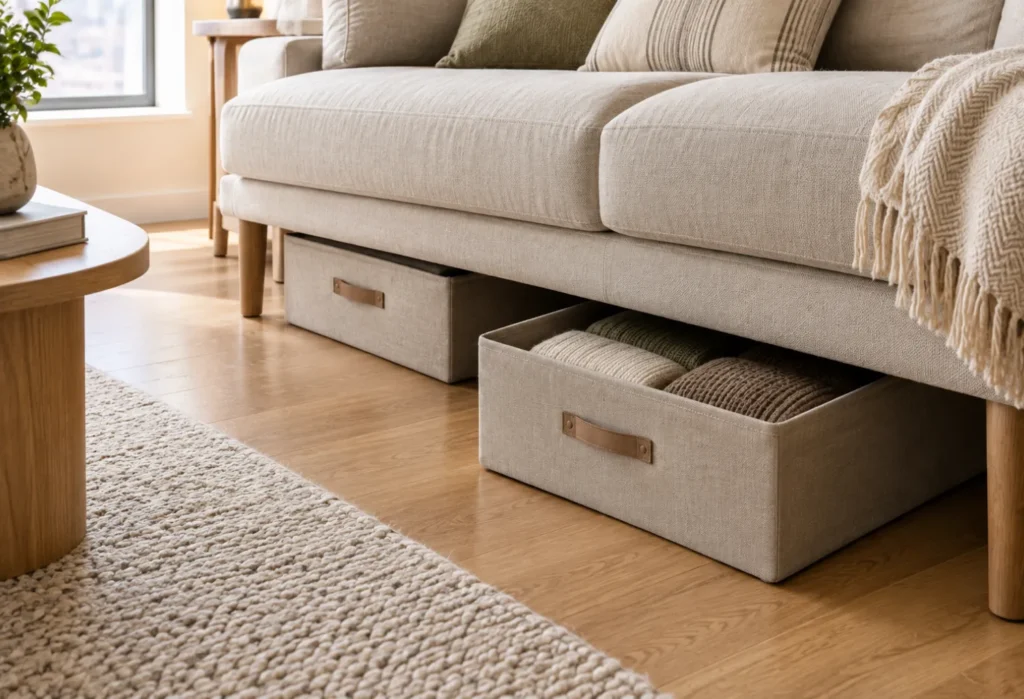 Under-Sofa Storage Boxes