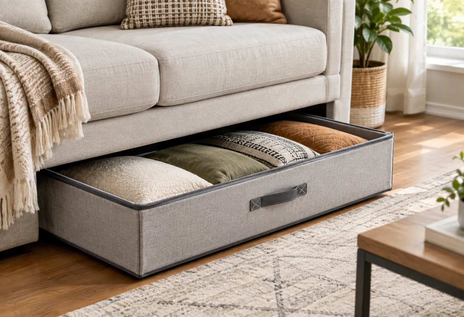 Under-Sofa Storage Boxes