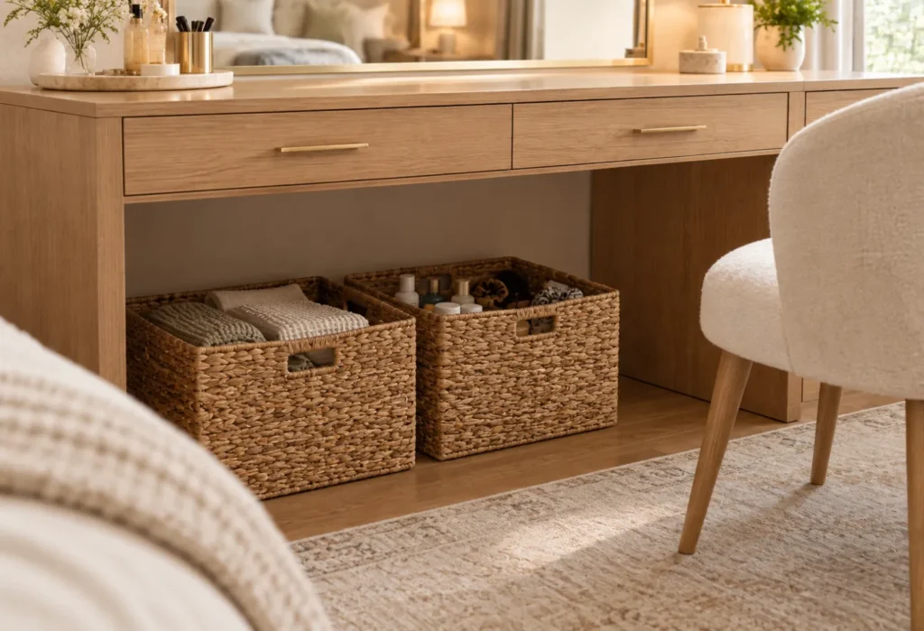 Under-Vanity Storage Baskets