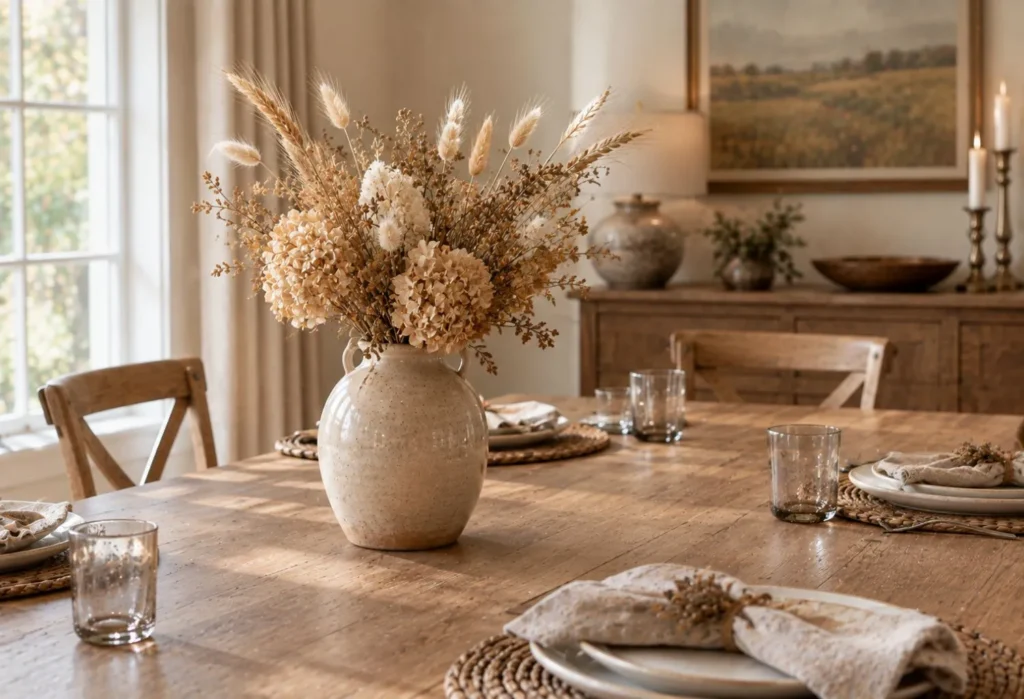 Use Dried Flowers Instead of Fresh Blooms