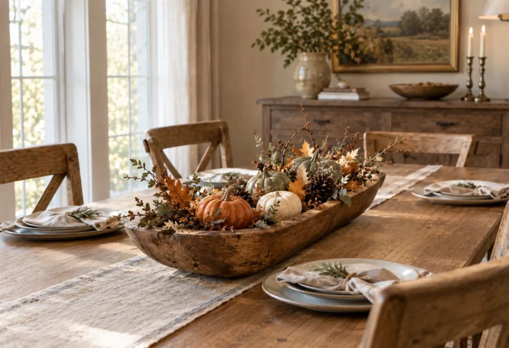 Use a Wooden Dough Bowl