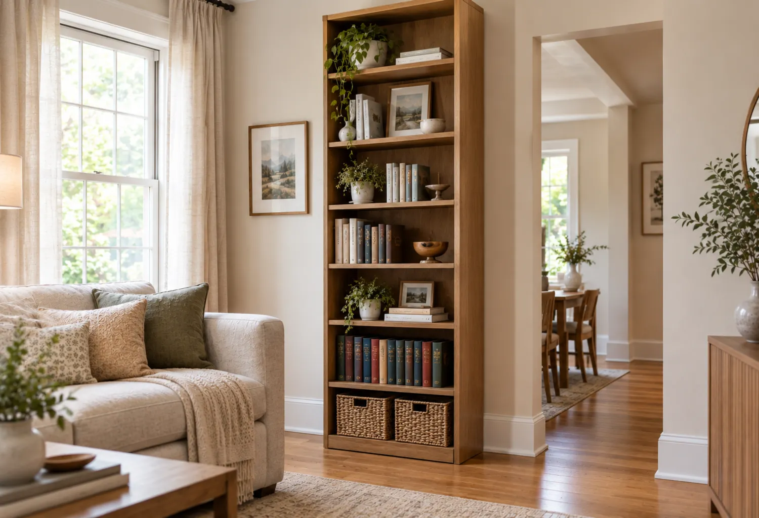 Vertical Book Storage
