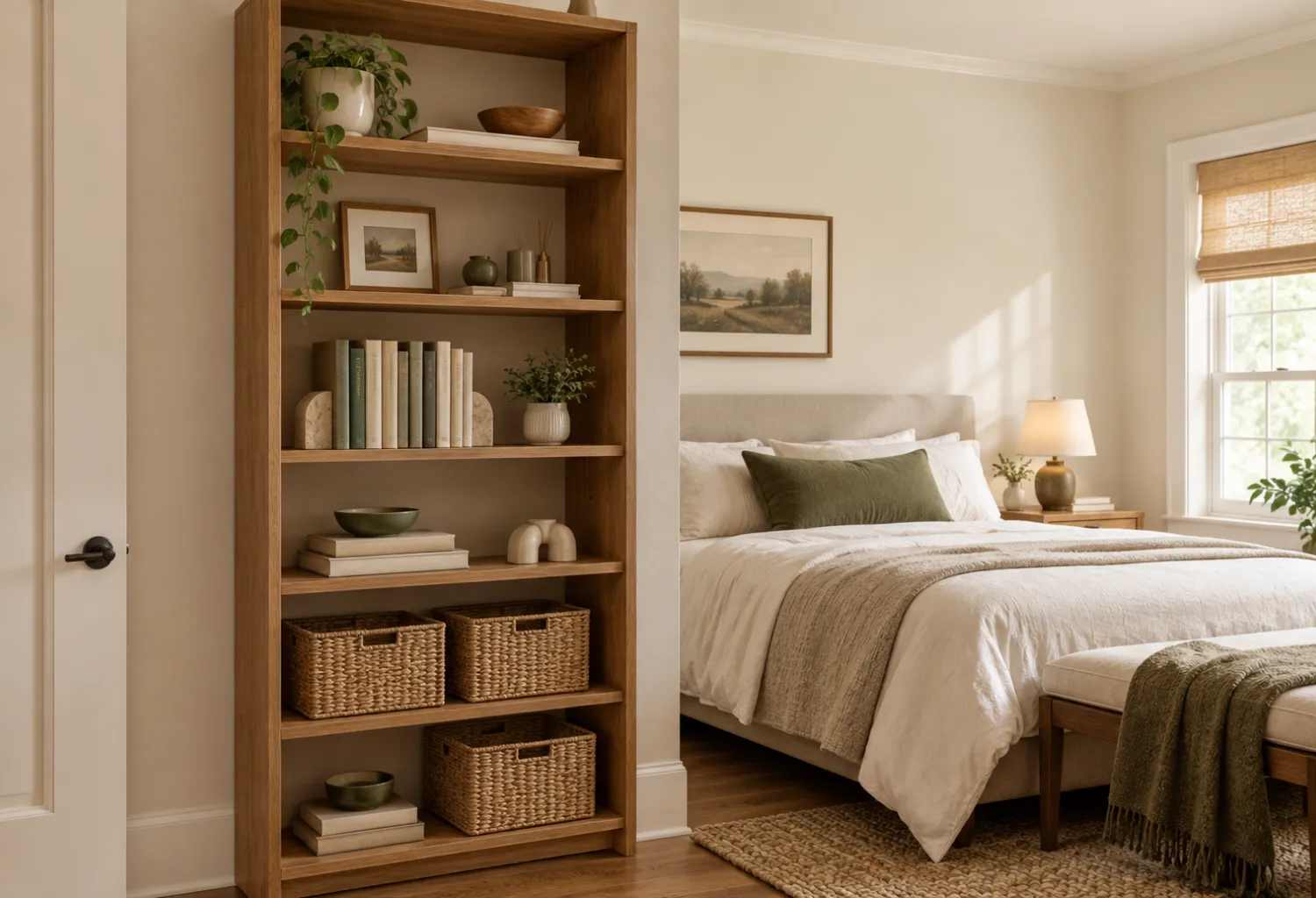 Vertical Bookcase Storage