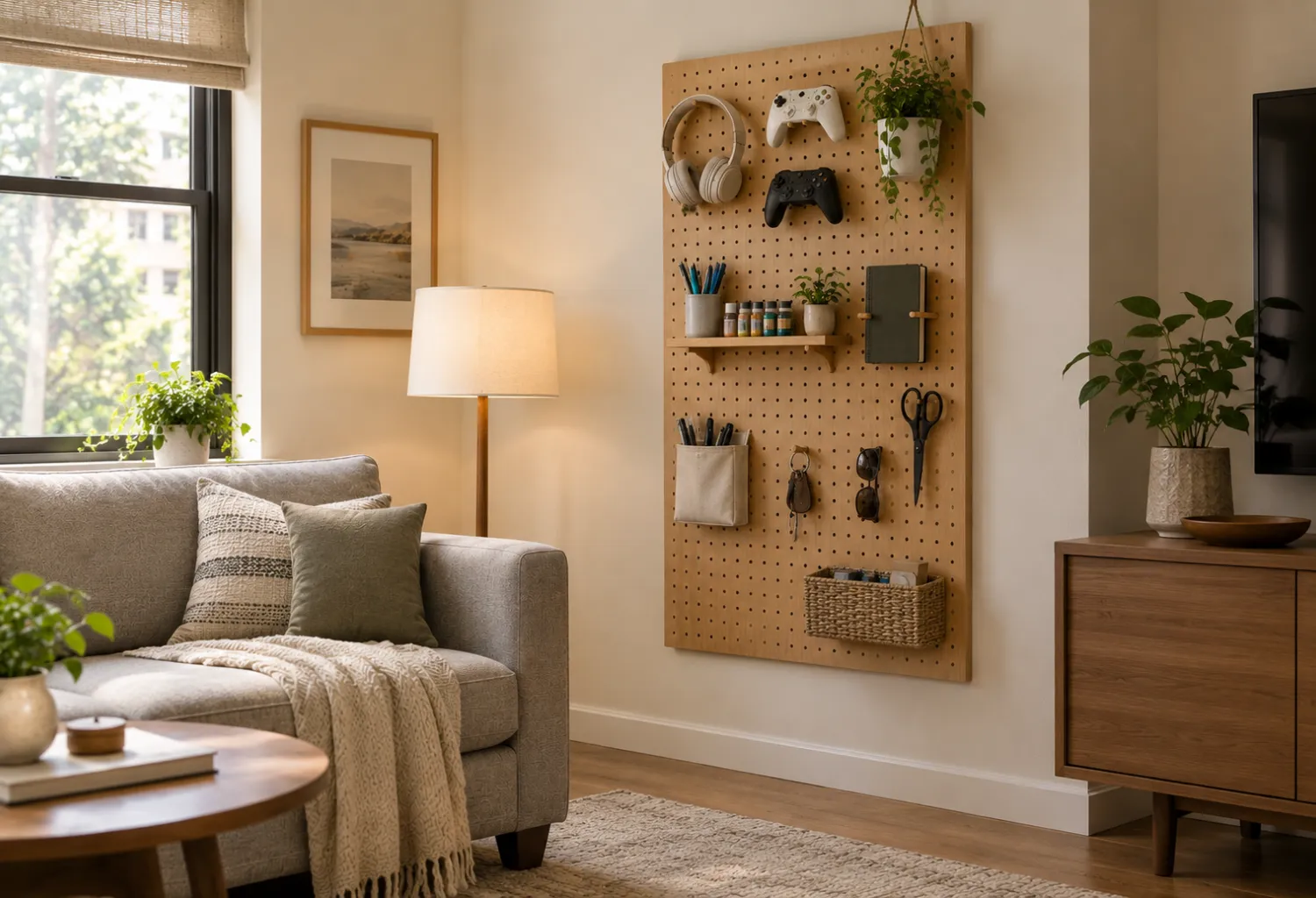 Vertical Pegboard