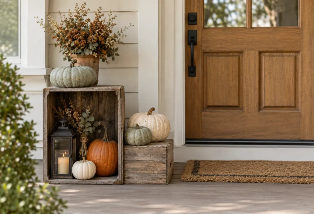 Vintage-Style Fall Crate