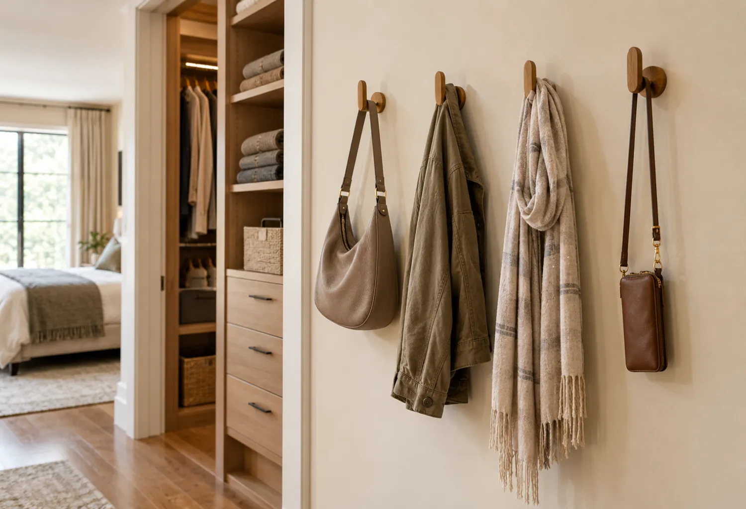 Wall-Mounted Hooks