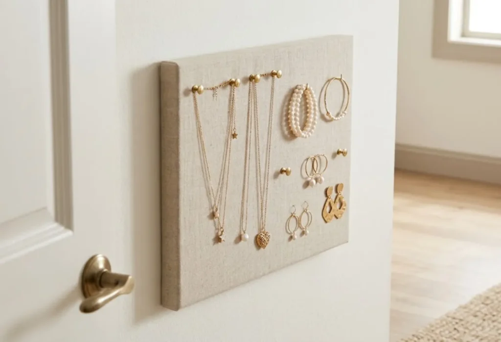 Wall-Mounted Jewelry Board