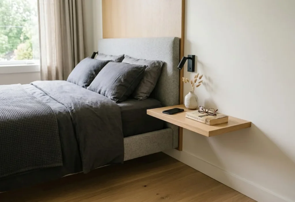 Wall-Mounted Nightstand