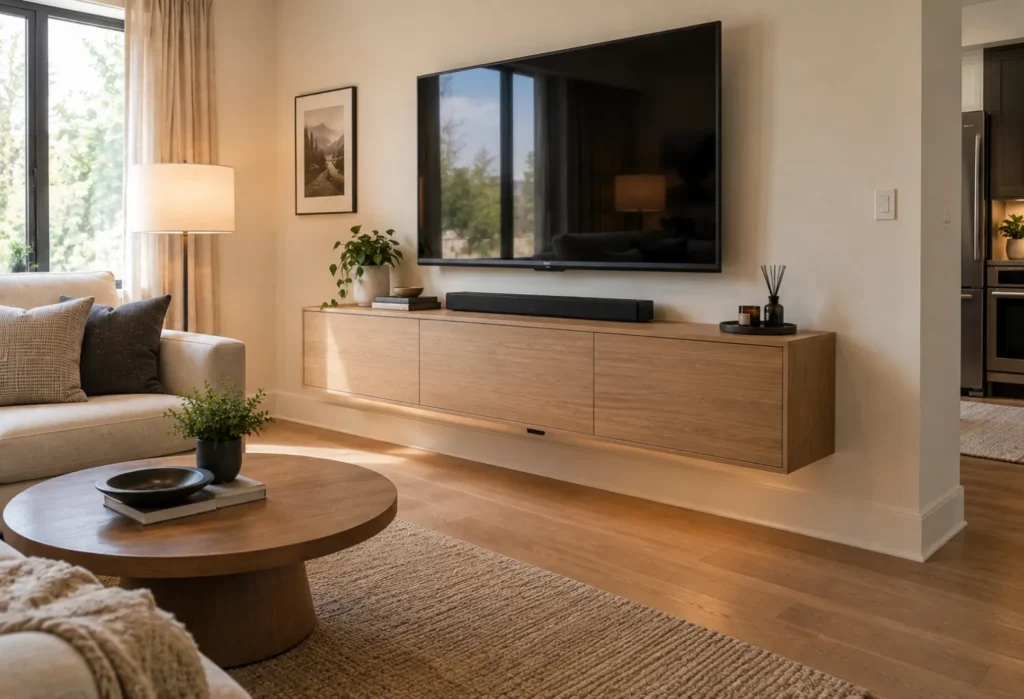 Wall-Mounted TV Cabinet