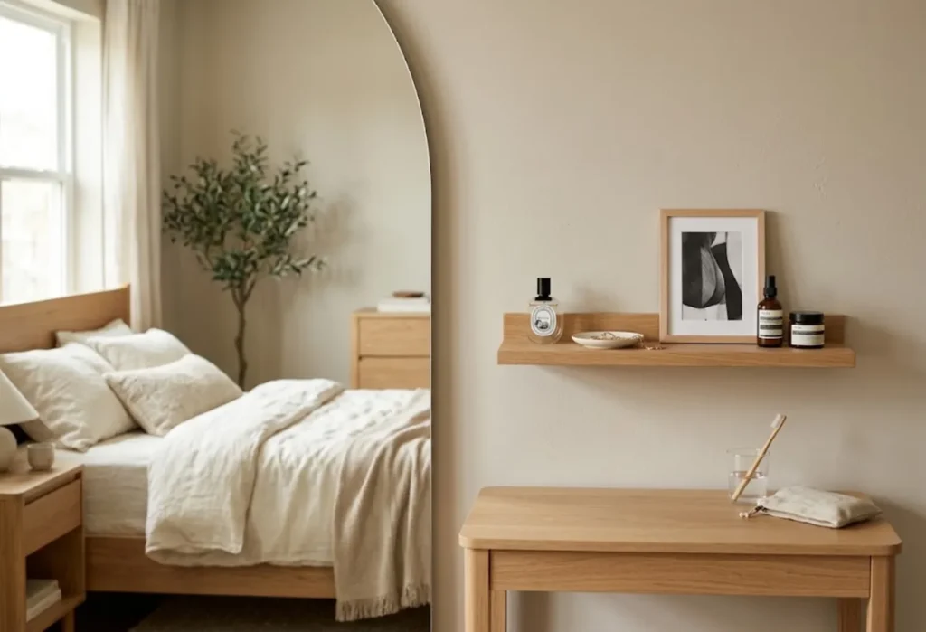 Wall-Mounted Vanity Shelf