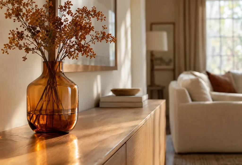Warm Amber Glass