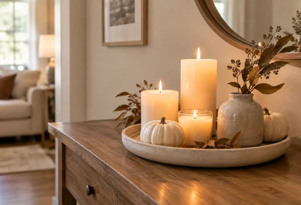  Warm White Candle Arrangement