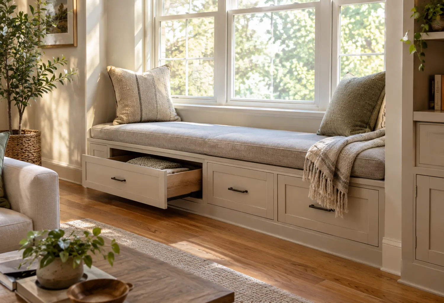 Window Seat Storage