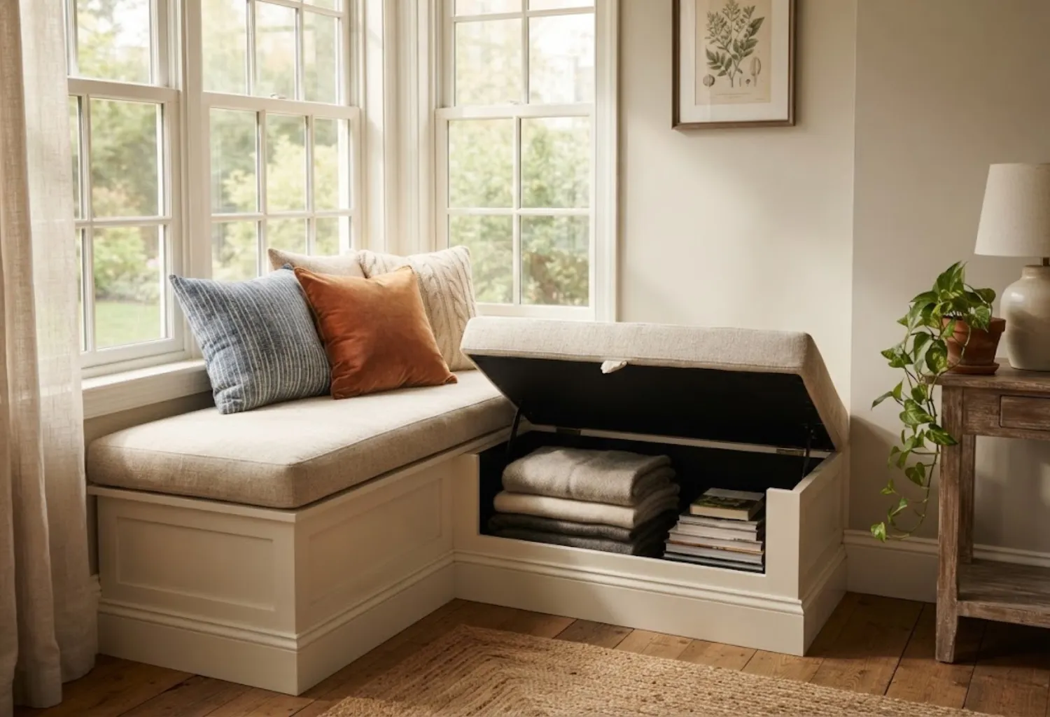 Window Seat with Storage