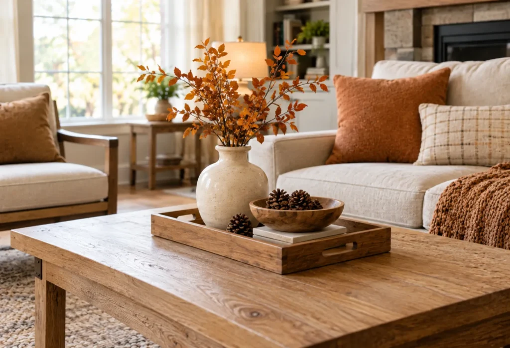 Wood and Ceramic Accent Mix