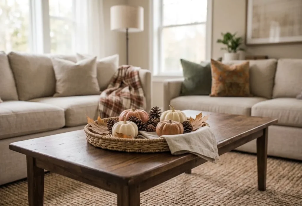 Woven Basket Centerpiece