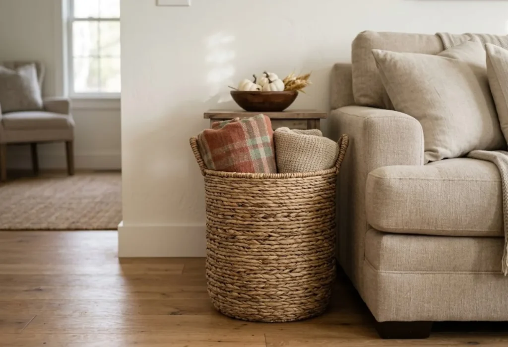 Woven Basket Storage