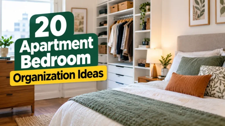 Apartment Bedroom Organization Ideas